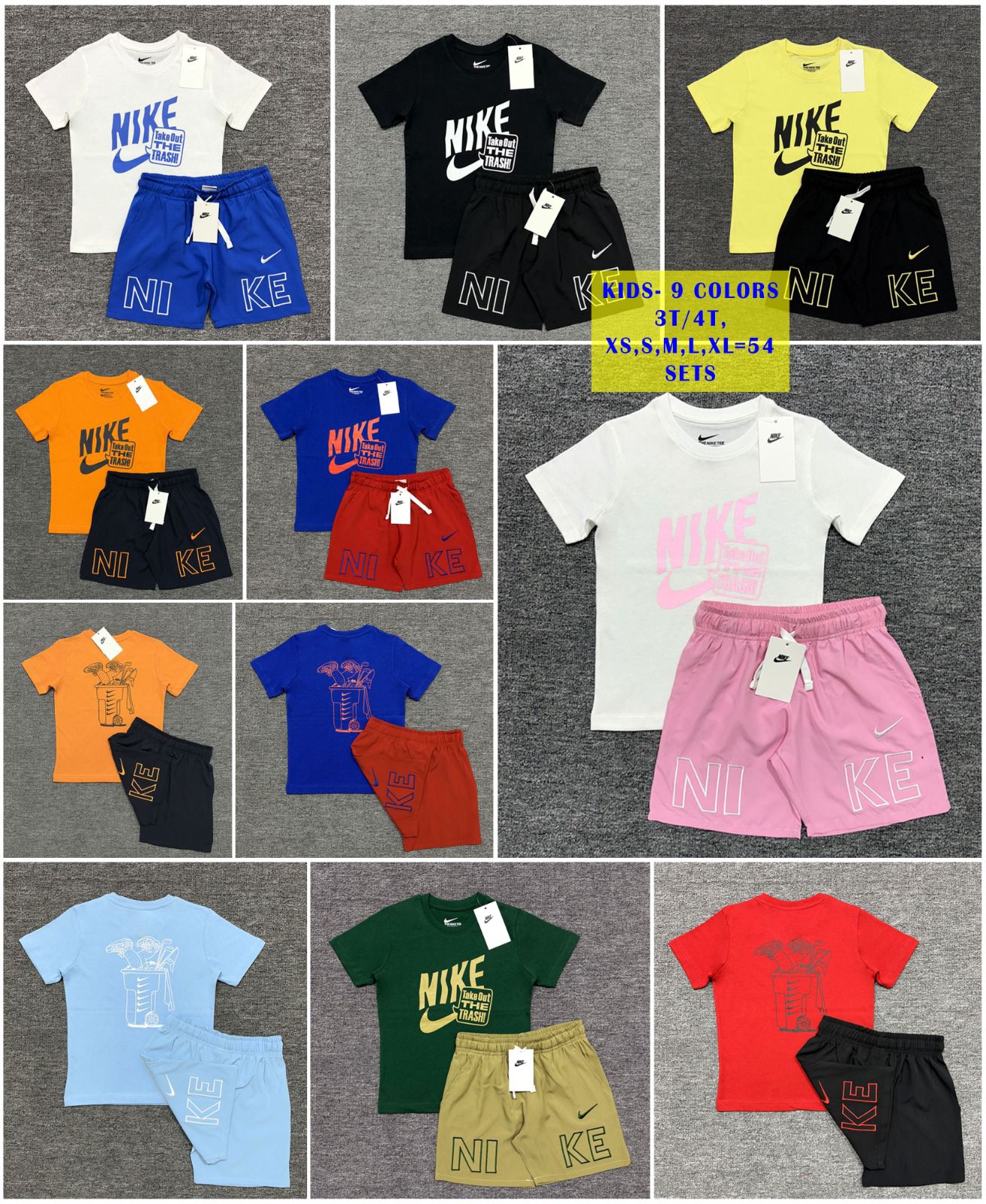 KIDS NK Trash sets