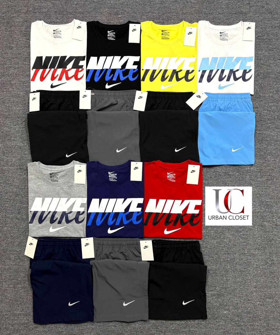 NK -MENS | COTTON TEE & NYLON SHORT SET