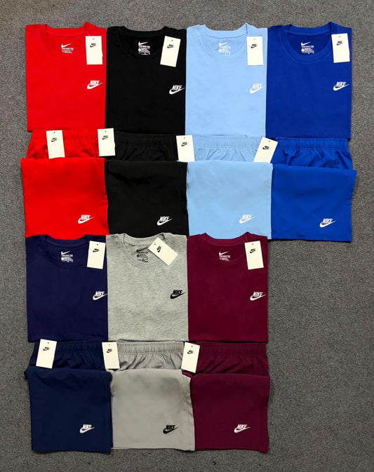 NK MENS- COTTON TEE & NYLON SHORT CLASSIC EMD
