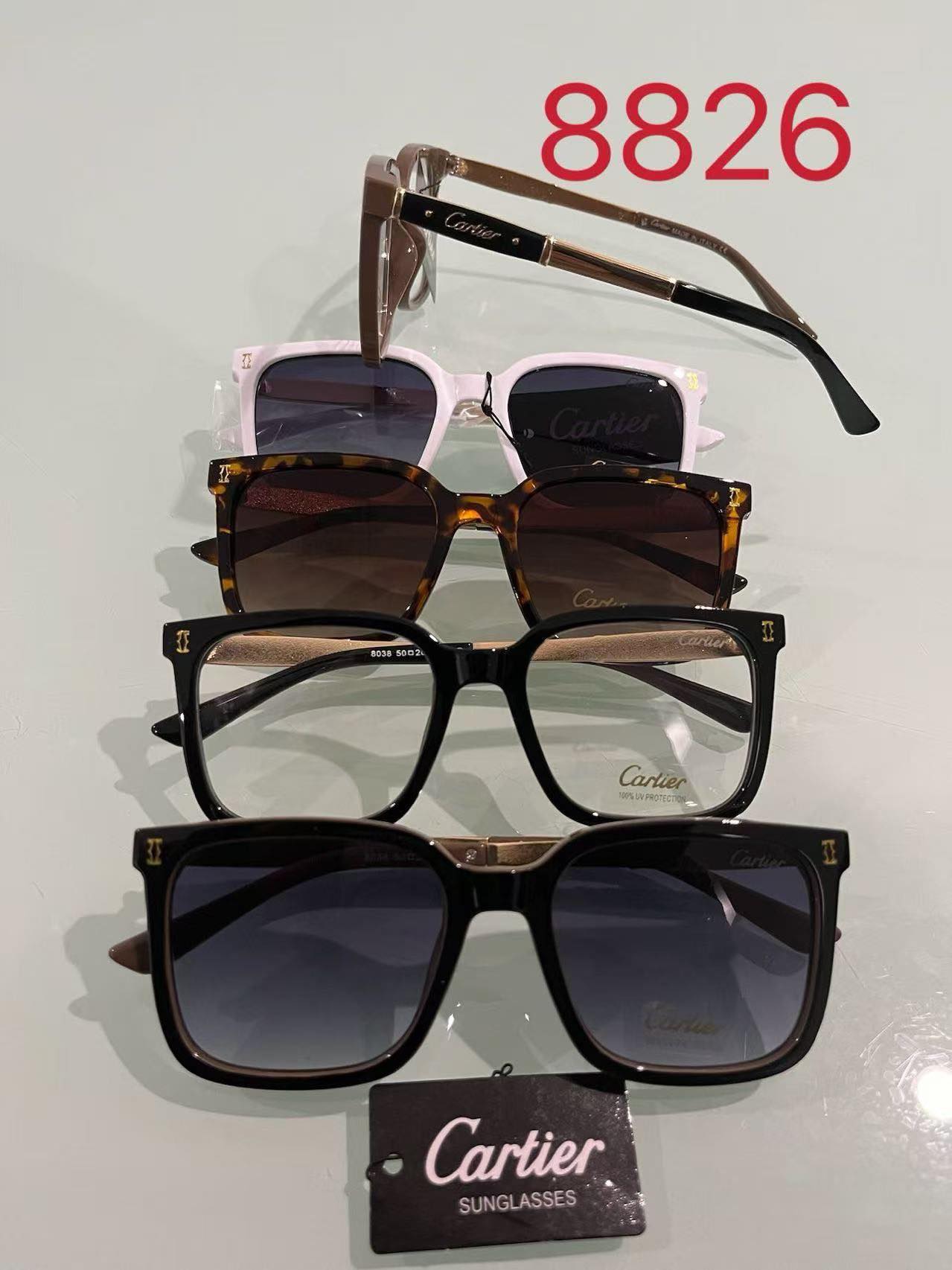 Mixed-Style Glasses – Pack of 12 (Includes Sleeves)